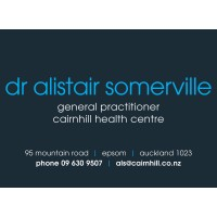 Dr Alistair Somerville at Cairnhill Health Centre